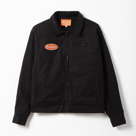 Corduroy Collar Work Jacket
