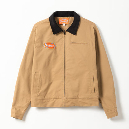 Corduroy Collar Work Jacket