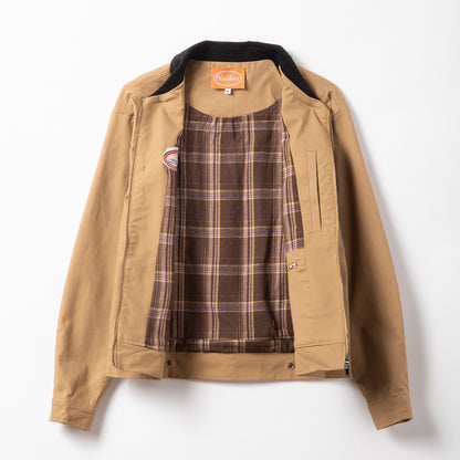 Corduroy Collar Work Jacket
