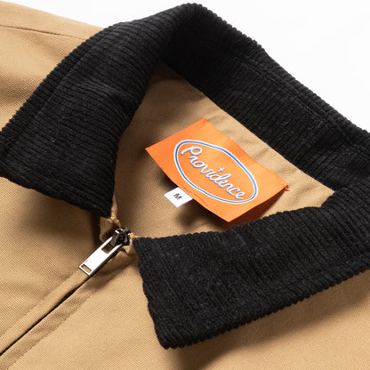 Corduroy Collar Work Jacket